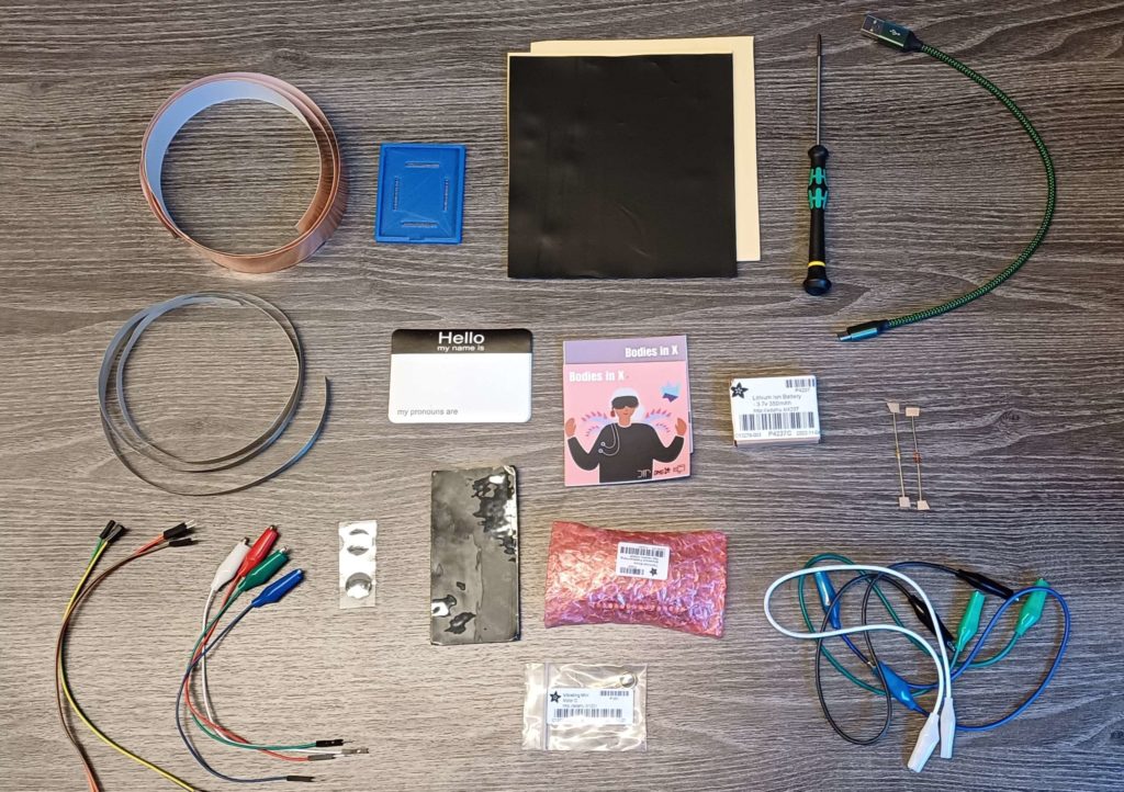 BiX electronics kit (description of items below)